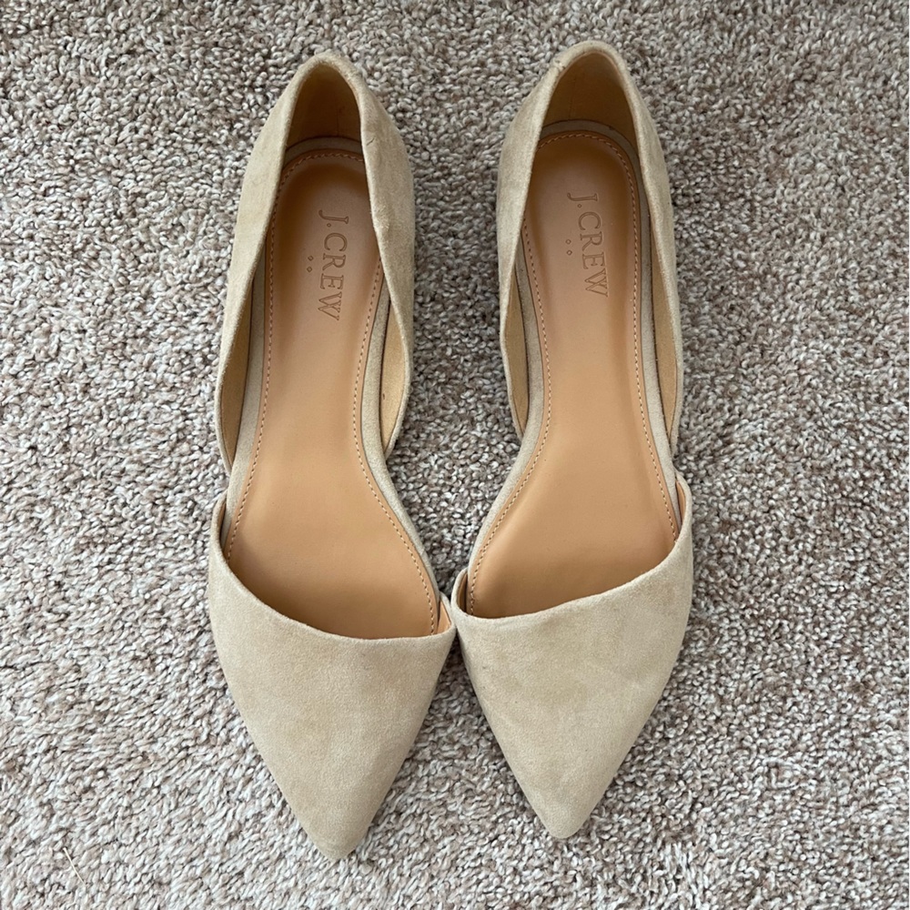 EUC J Crew D’Orsay Flats